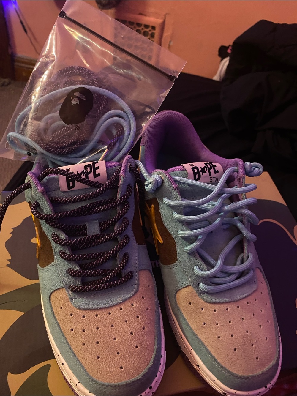 Bape Star Low-Top Sneakers